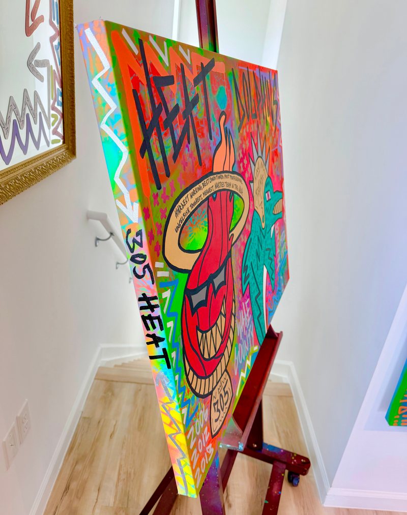 305 Squad (40x30") by 305 Rick Art, additional view 3 of 4.