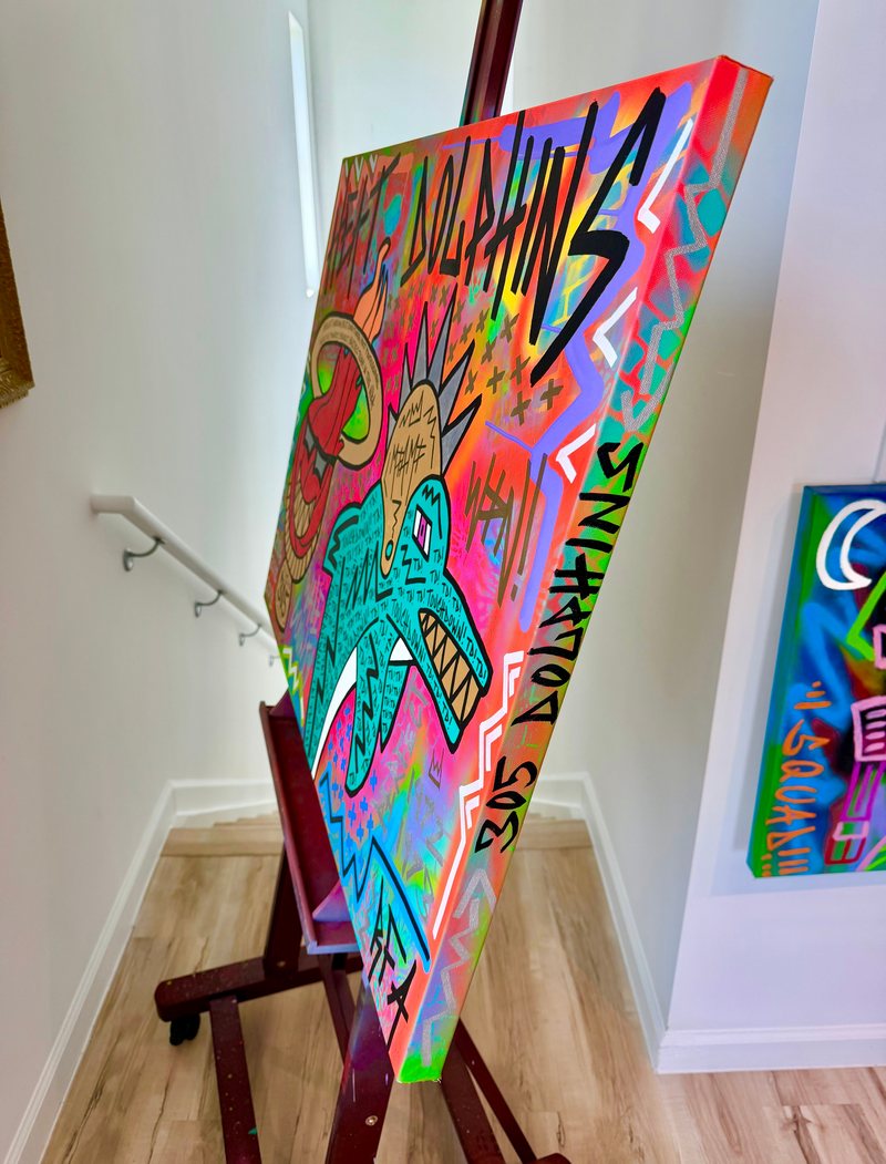 305 Squad (40x30") by 305 Rick Art, additional view 4 of 4.