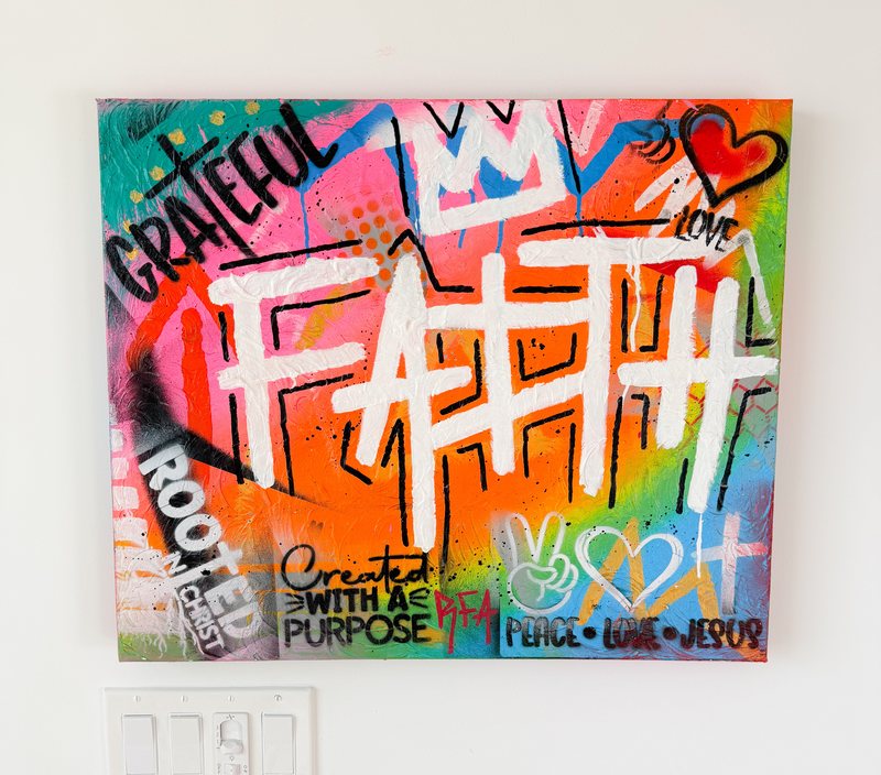 Faith is Everything (24x20") by 305 Rick Art, additional view 2 of 5.