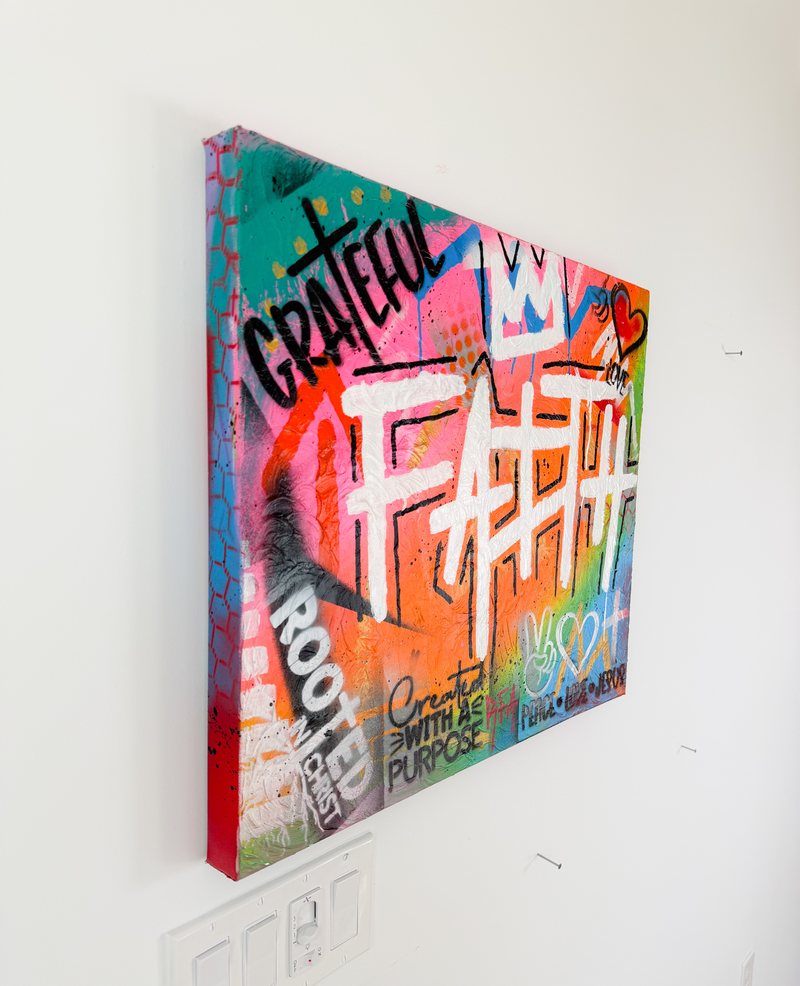 Faith is Everything (24x20") by 305 Rick Art, additional view 3 of 5.