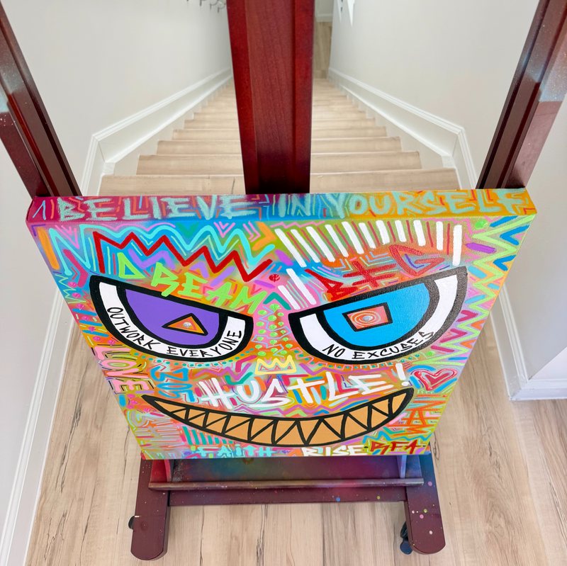 Mr. Hustle (24x20") by 305 Rick Art, additional view 4 of 4.